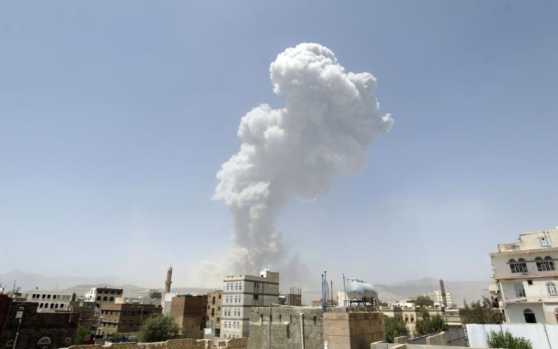 استهداف معاقل الحوثيين شمال اليمن
