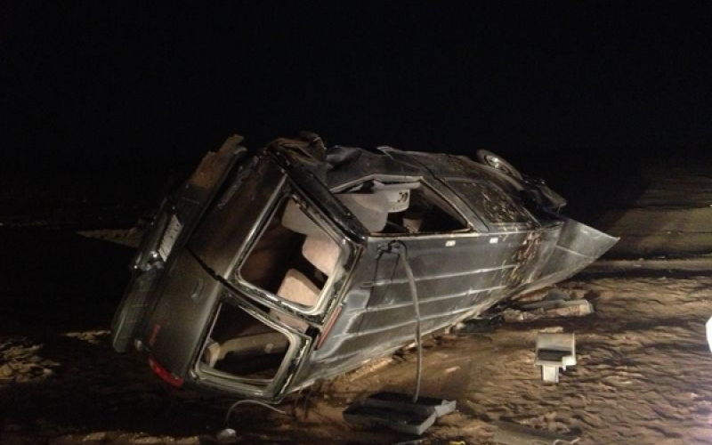 وفاة و3 إصابات بتدهور مركبة واشتعالها في إربد