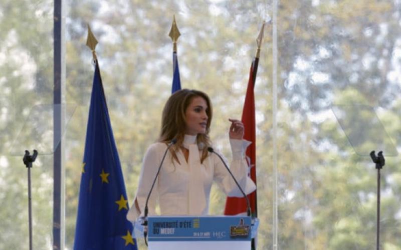 الملكة رانيا تنتقد جهد"المعتدلين" في مواجهة داعش