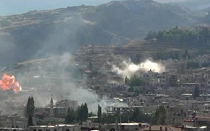 استئناف قصف مدينة الزبداني في سورية