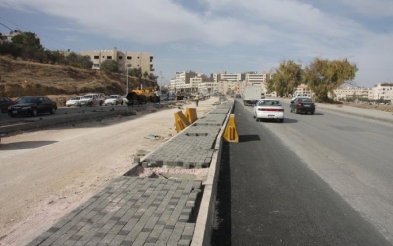 أعمال توسعة في شارع "الأمير علي" ضمن مشروع الباص السريع