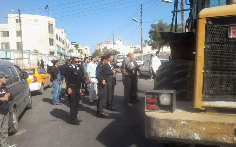 المفرق: حملة لإزالة الاكشاك