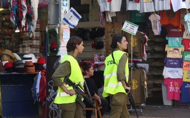 جيش الاحتلال الإسرائيلي ينتشر في شوارع القدس