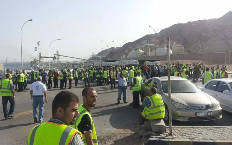 انفراج أزمة عمّال ميناء حاويات العقبة