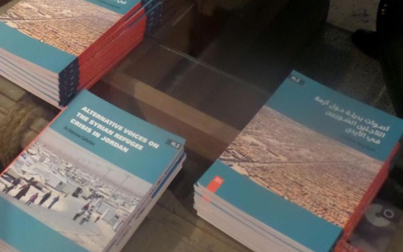 إشهار كتاب "أصوات بديلة حول أزمة اللاجئين السوريين في الأردن"