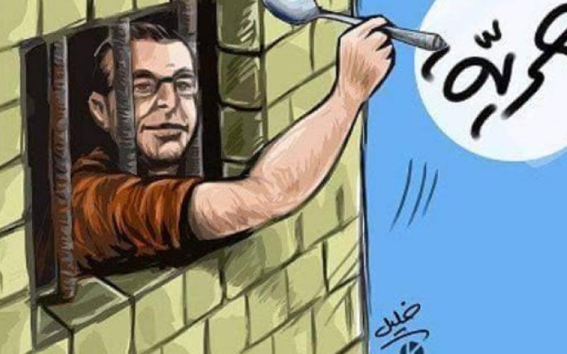 الأسير القيق يفقد الشعور بأطرافه وخشية من توقف اعضائه الداخلية