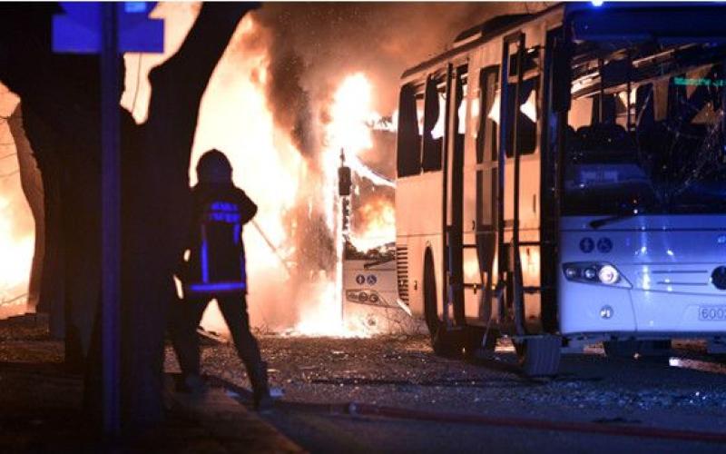 مقتل 28 شخصا في انفجار وسط أنقرة