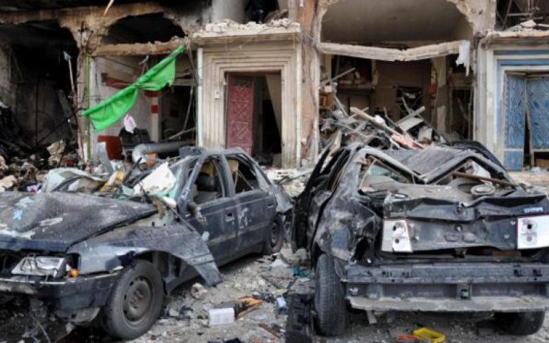 "46 قتيلا" في تفجيرين بحمص في سورية