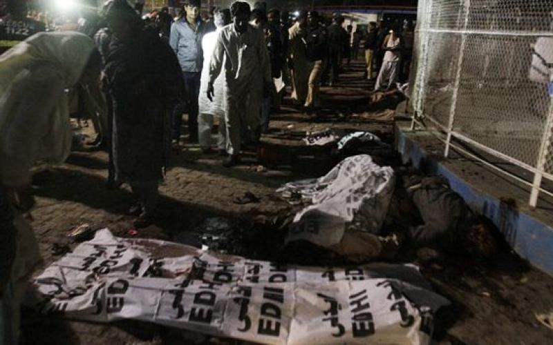 مقتل 70 شخصا على الأقل بتفجير انتحاري بلاهور الباكستانية