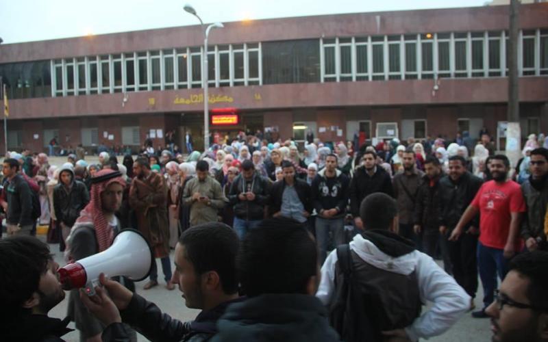 عودة الاعتصام المفتوح.. والجامعة تنكر وجود اتفاق في الأصل