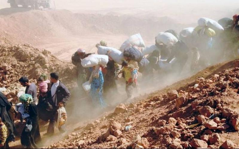 الصليب الأحمر: مساعدات عاجلة لسوريين عالقين على حدود الأردن