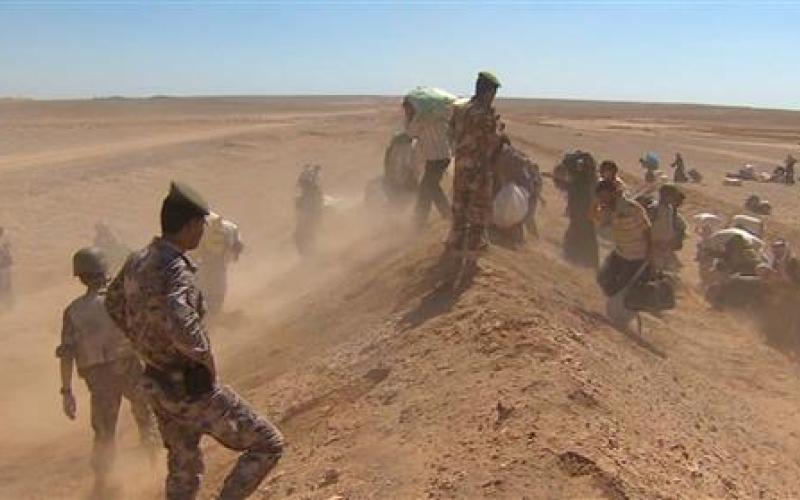 دخول 308 لاجئين سوريين للأردن