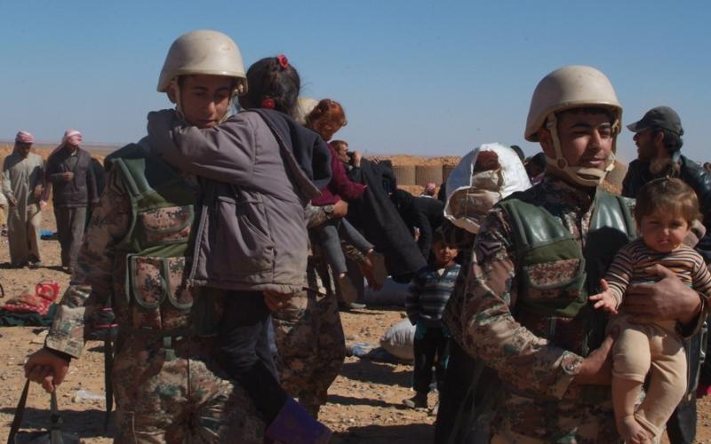 دخول 259 لاجئاً سوريّاً للأردن