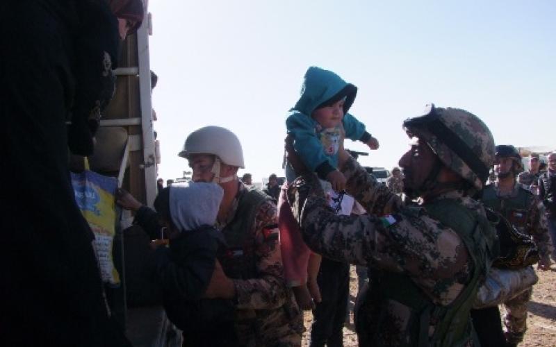 دخول 657 لاجئاً سوريّاً للأردن