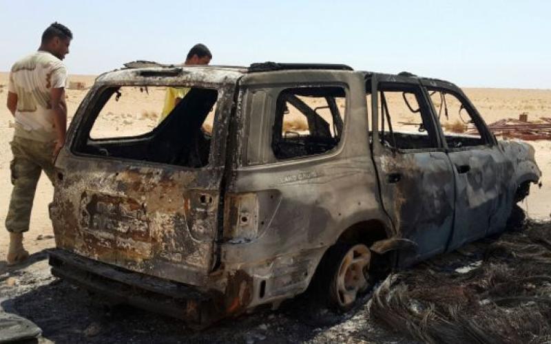 18 قتيلا جراء انفجار سيارة مفخخة بمدينة بنغازي الليبية