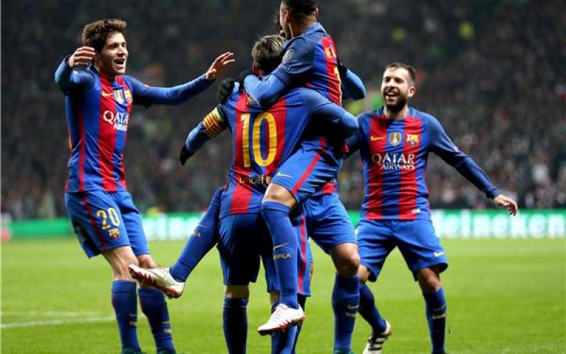 ثنائية ميسي تقود برشلونة للتأهل في دوري الأبطال