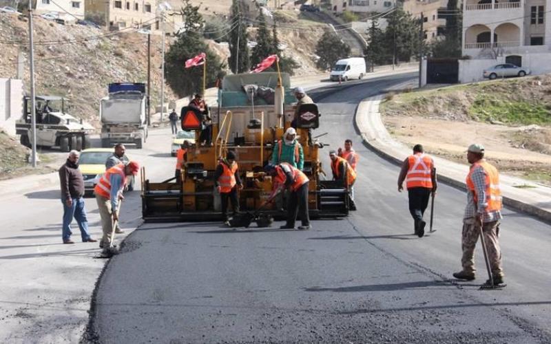 الامانة تواصل تنفيذ عدة طرق حيوية في العاصمة