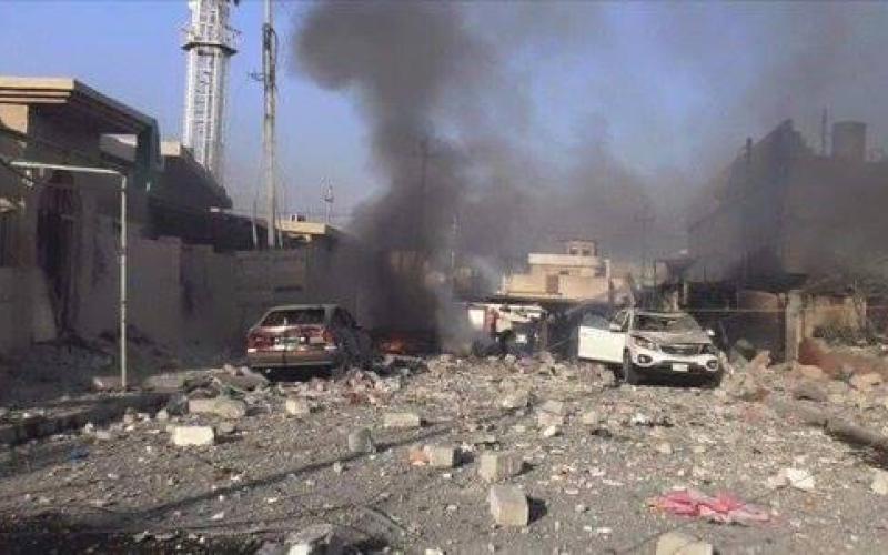 الموصل:مقتل 14 من مقاتلي داعش بقصف جوي
