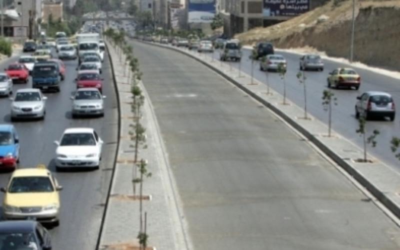 تحويل حركة السير على تقاطع الدوريات الخارجية