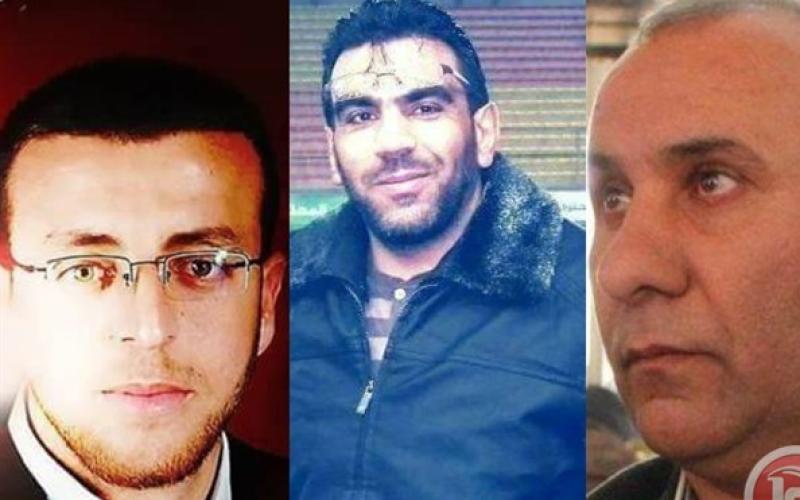 3 أسرى فلسطينيين يواصلون إضرابهم عن الطعام