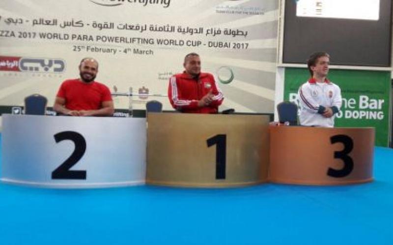 الرباع "قرادة" يهدي الأردن أول ميدالية ذهبية في بطولة فزاع