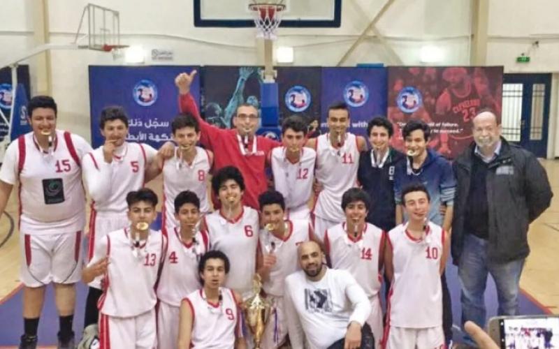 الأرثوذكسي بطل دوري تحت 14 عام لكرة السلة