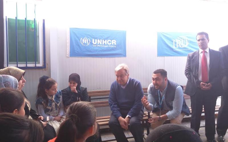 غوتيريش: المجتمع الدولي متخلٍ الى حد كبير عن واجبه تجاه اللاجئين