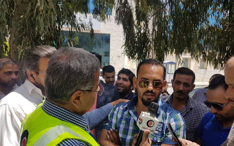 حلقة ميدانية من امام وزارة النقل