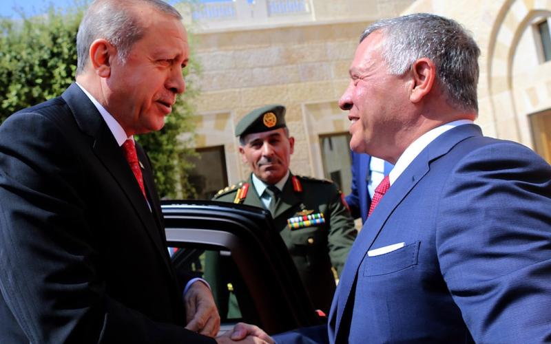 الملك وأردوغان: حل سياسي في سورية عبر مسار جنيف