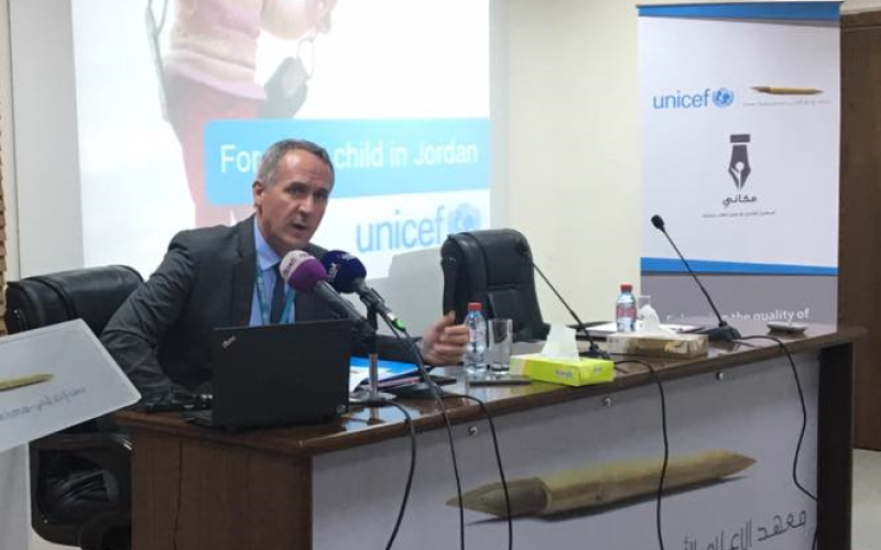 اليونيسف: الأردن يحرز تقدماً في حقوق الطفل والتحديات ما تزال كبيرة