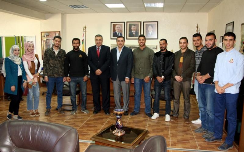 أعضاء جدد في مجلس اتحاد طلبة (الأردنية) يؤدون القسم القانوني