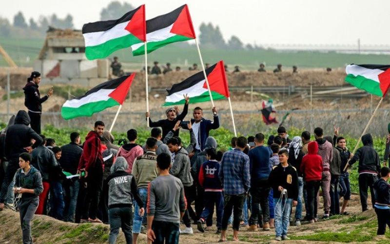 الفلسطينيون يحيون الذكرى الـ42 ليوم الأرض