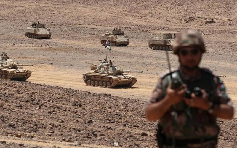 تمرينات أردنية أمريكية للتعامل مع سيناريو هجوم كيماوي