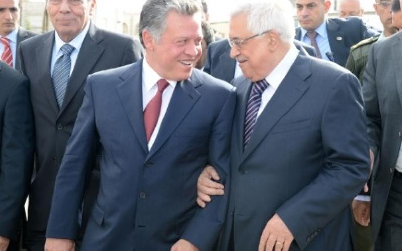 عباس للملك: نجاح "الوطني" يحسب للأردن وفلسطين