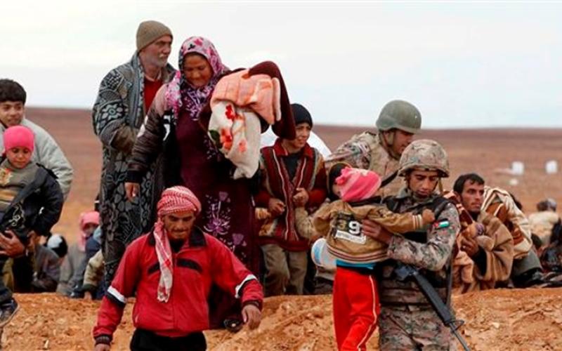الأردن وروسيا يبحثان عودة اللاجئين السوريين