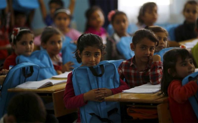 اكثر من 130 ألف طالب سوري في المدارس الحكومية