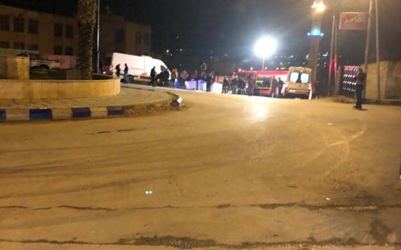 الأجهزة الأمنية تتعامل مع " حقيبة مشبوهة " على دوار الثورة في جرش
