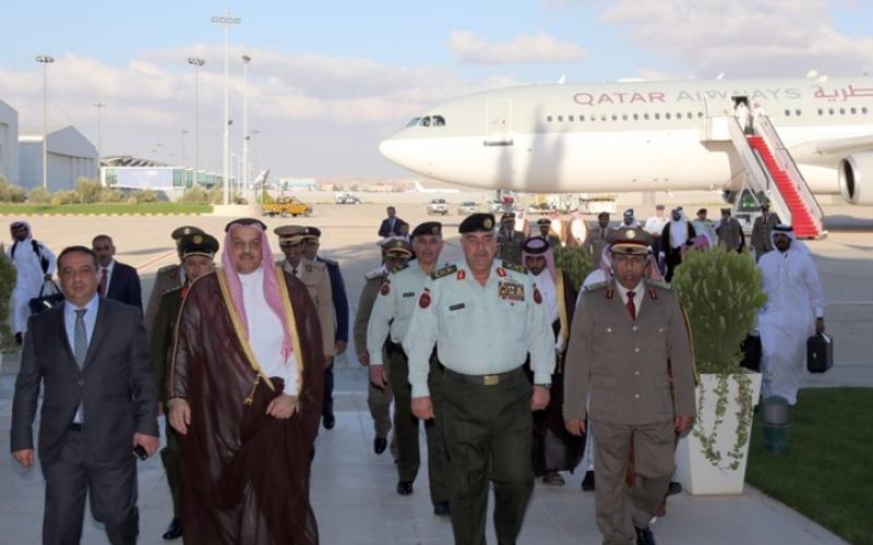 وفد قطري رفيع المستوى برئاسة العطية يصل الأردن