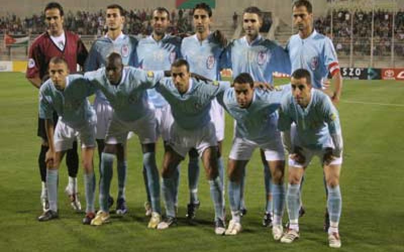 الفيصلي يستعد لملاقاة وفاق سطيف ضمن دوري أبطال العرب.