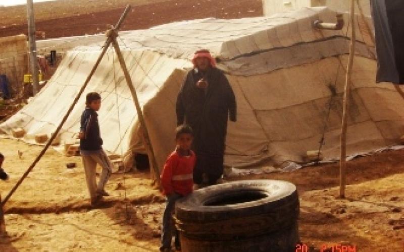 أردنيون يحلمون بسقف أسمنتي يقيهم المطر