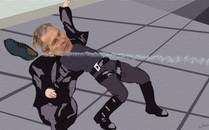 إتلاف حذاء الزيدي