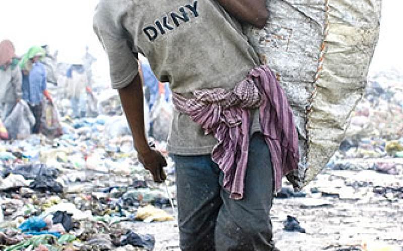 النفايات تخلف مكره صحية في منطقة الكرامة