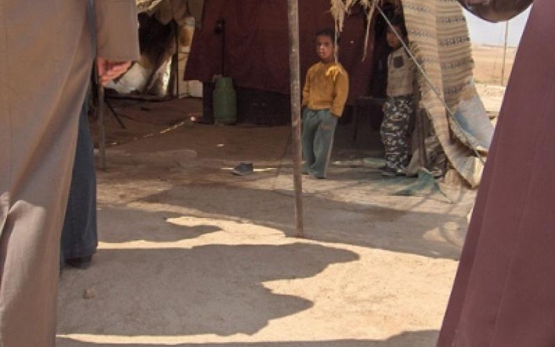 انهيار سقف احد مساكن المكرمة الملكية لفقراء غور فيفا