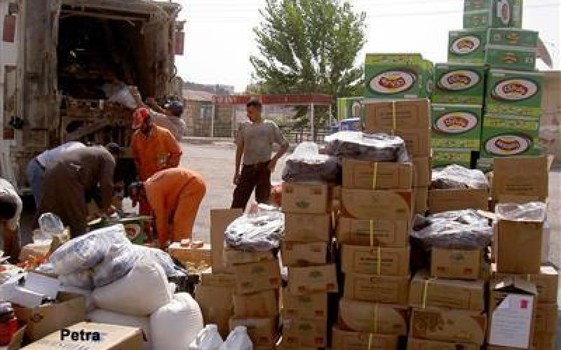 ضبط 30 طن مواد غذائية فاسدة في ماركا