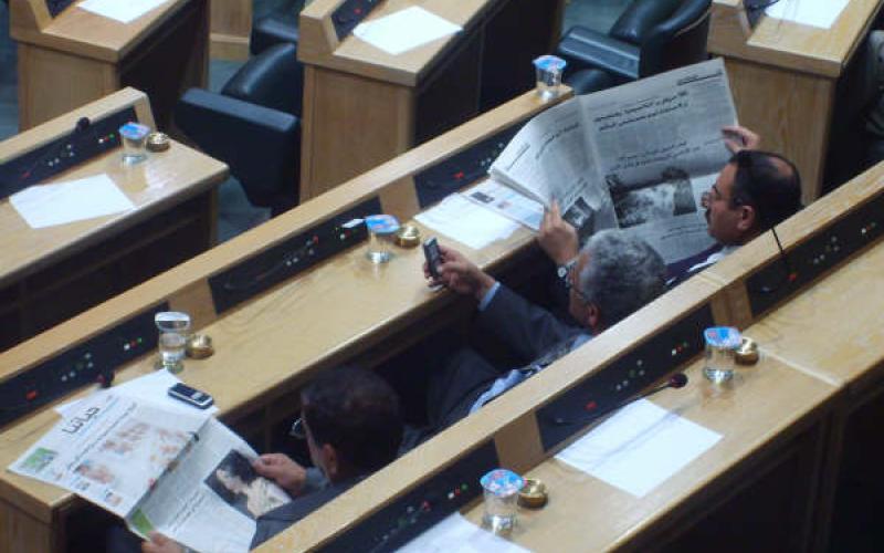 وسائل الإعلام لم تغب عن جلسة النواب