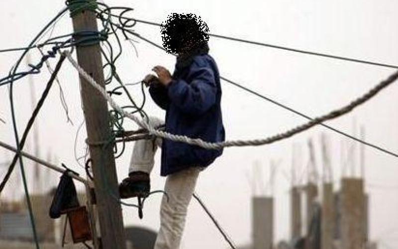 وفاة حدث اثر صعقة كهربائية