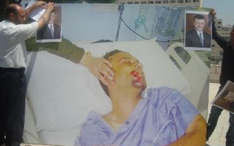 العامل العلاونة يستيقظ من الغيبوية..و وزير الداخلية يطمئن عليه