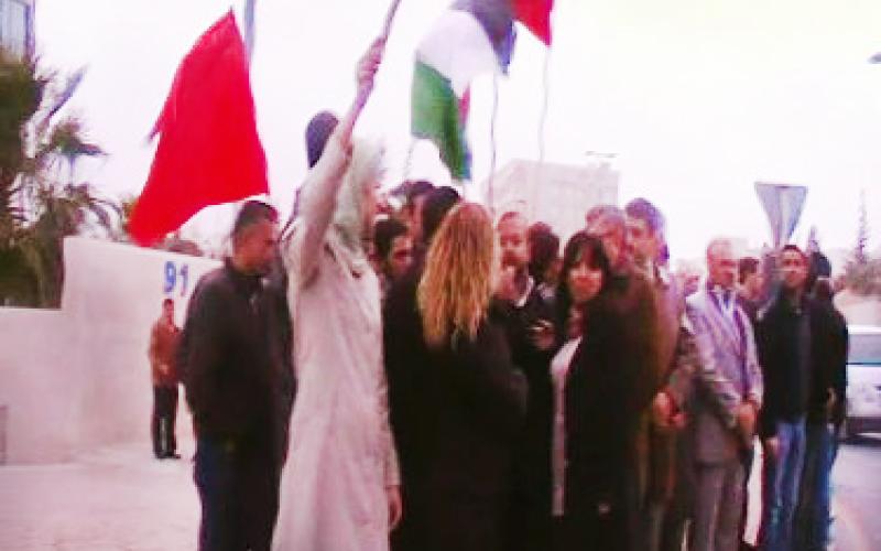 غياب العلم الأردني عن اعتصام أمام رئاسة الوزراء يثير "الأمن" ( فيديو)