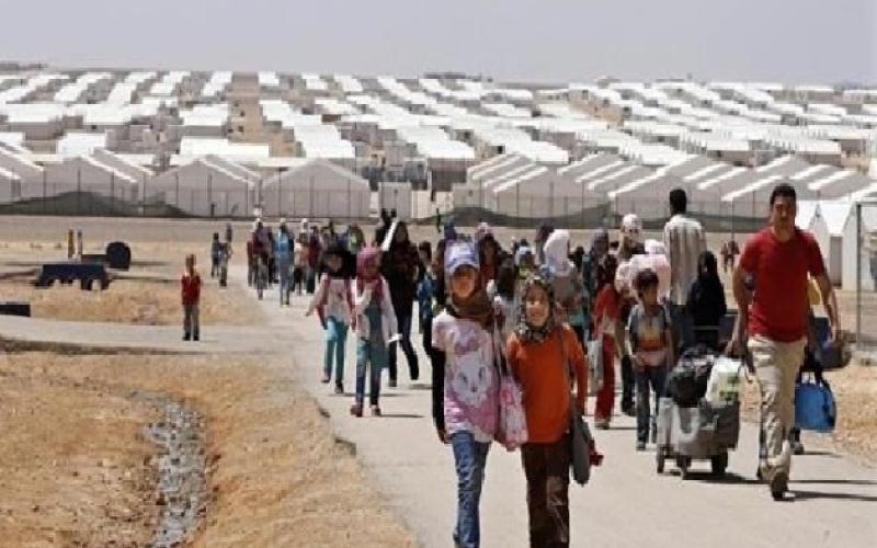 مخيم الأزرق للاجئين السوريين